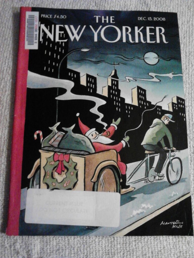 A copy of The New Yorker. Credit: AbeBooks.