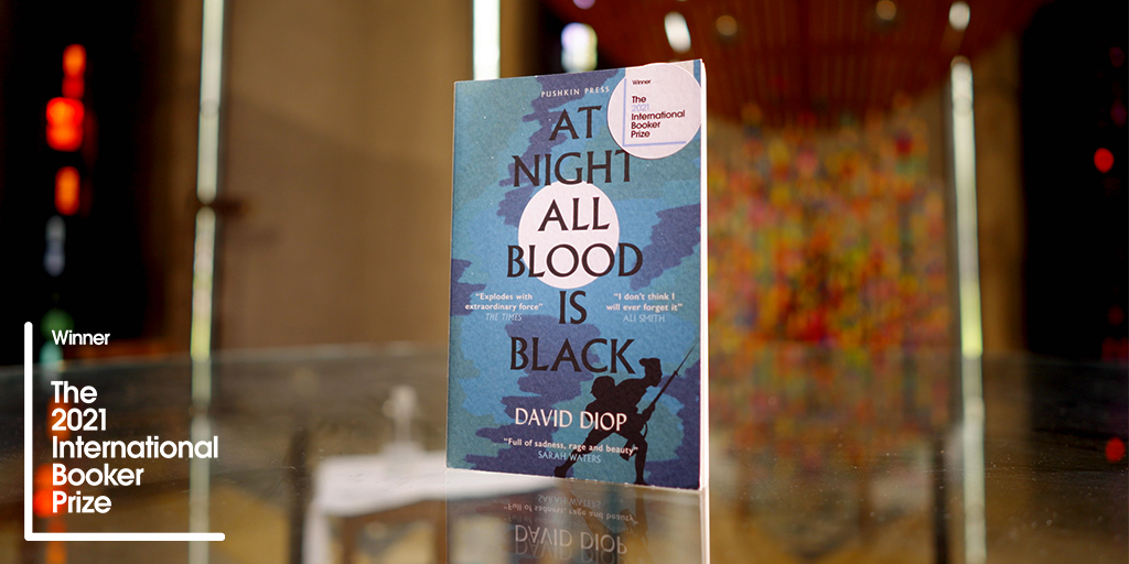 David Diop's At Night All Blood Is Black.