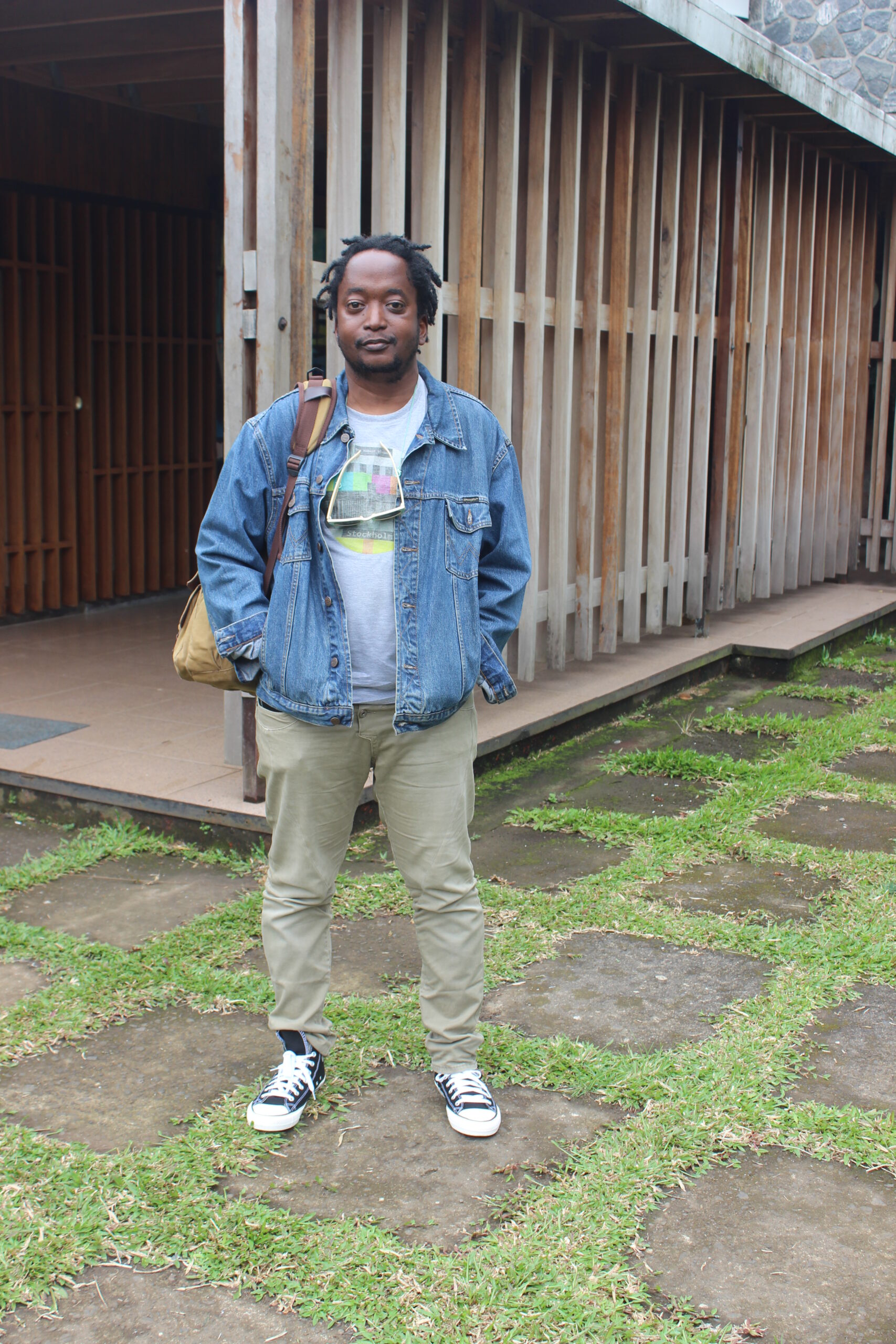 Dzekashu MacViban, a leader of Cameroon's new literary generation.