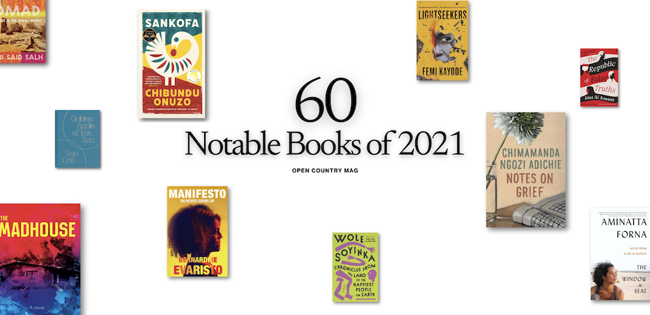 Open Country Mag's Notable African Books of 2021