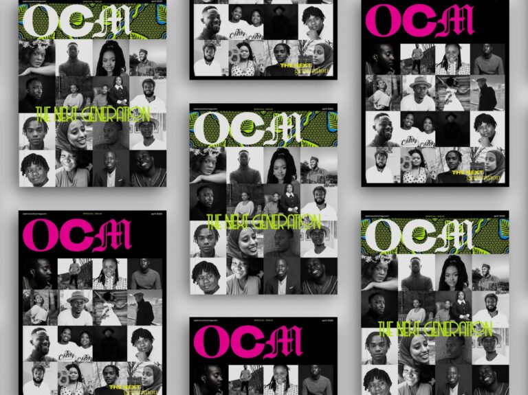 The Next Generation of African Literature Covers Open Country Mag. Covers designed by Emmimade Studio.
