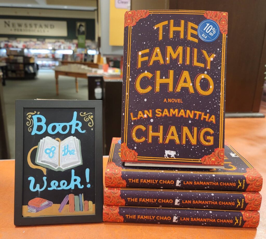 Lan Samantha Chang - The Family Chao - photo by Barnes and Noble Anchorage