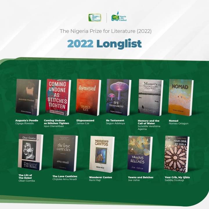 NLNG Prize 2022 Longlist