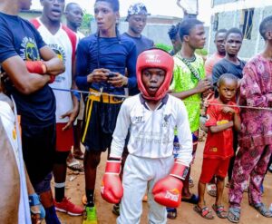Sultan Adekoya. Credit: Tipo Boxing Academy.