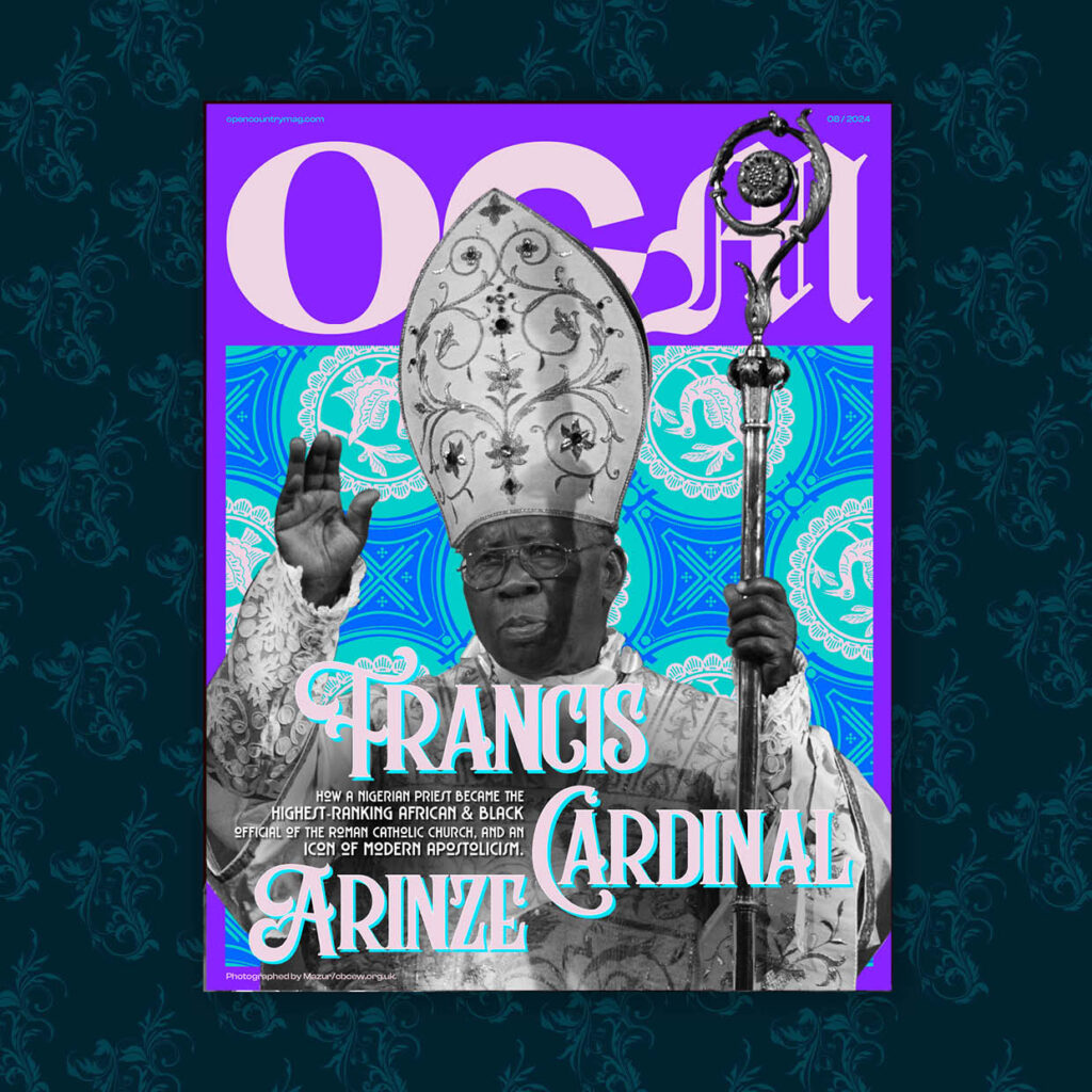 Francis Cardinal Arinze Is on the August 2024 Cover of Open Country Mag