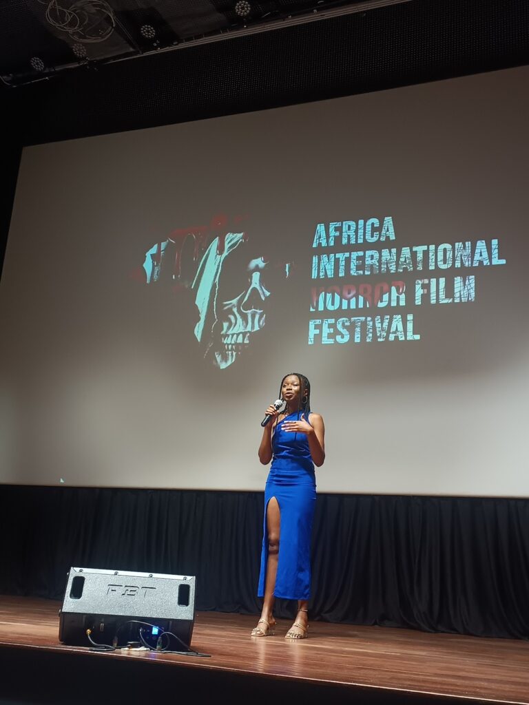 Nneoha Ann Aligwe, founder of the Africa International Horror Film Festival. Supplied.