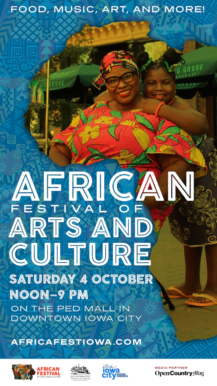 The 2025 African Festival of Arts and Culture, Iowa City, with OCM as Official Media Partner