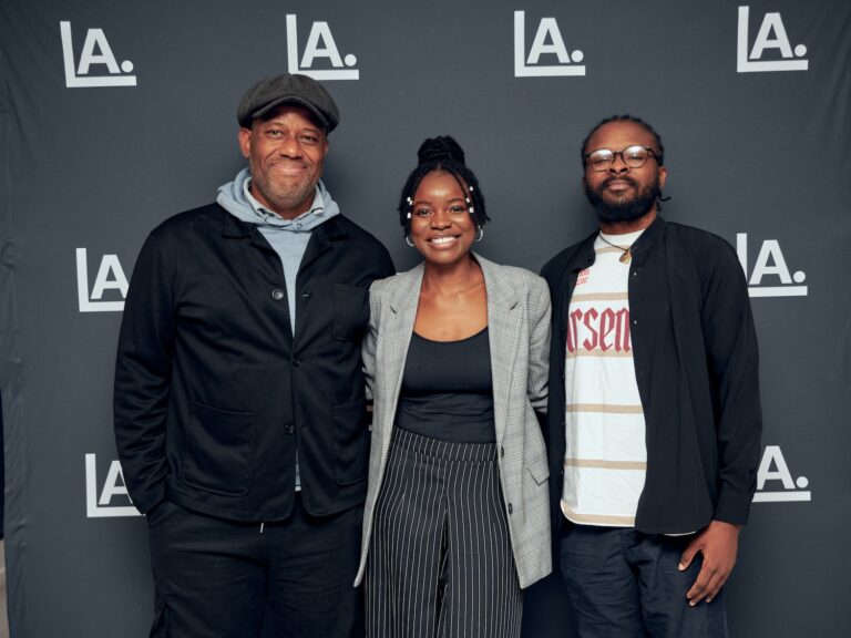 African Film Press founders (L-R): Tambay Obenson (Akoroko), Jennifer Ochieng (Sinema Focus), Ikeade Oriade (What Kept Me Up). PHOTO CREDIT African Film Press/David Wambua.