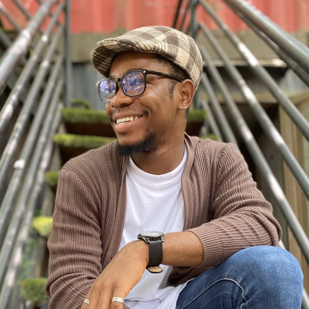 Precious Okpechi, poet and managing editor of 20.35 Africa