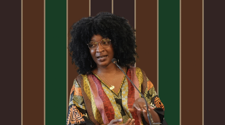 Mubanga Kalimamukwento, a lawyer, sees fiction as her “final form” of storytelling. Original image credit: Kọ́lá Túbọ̀sún.