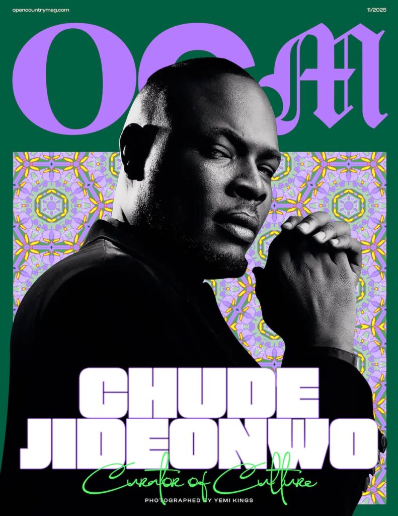 Chude Jideonwo Is on the November 2025 Cover of Open Country Mag