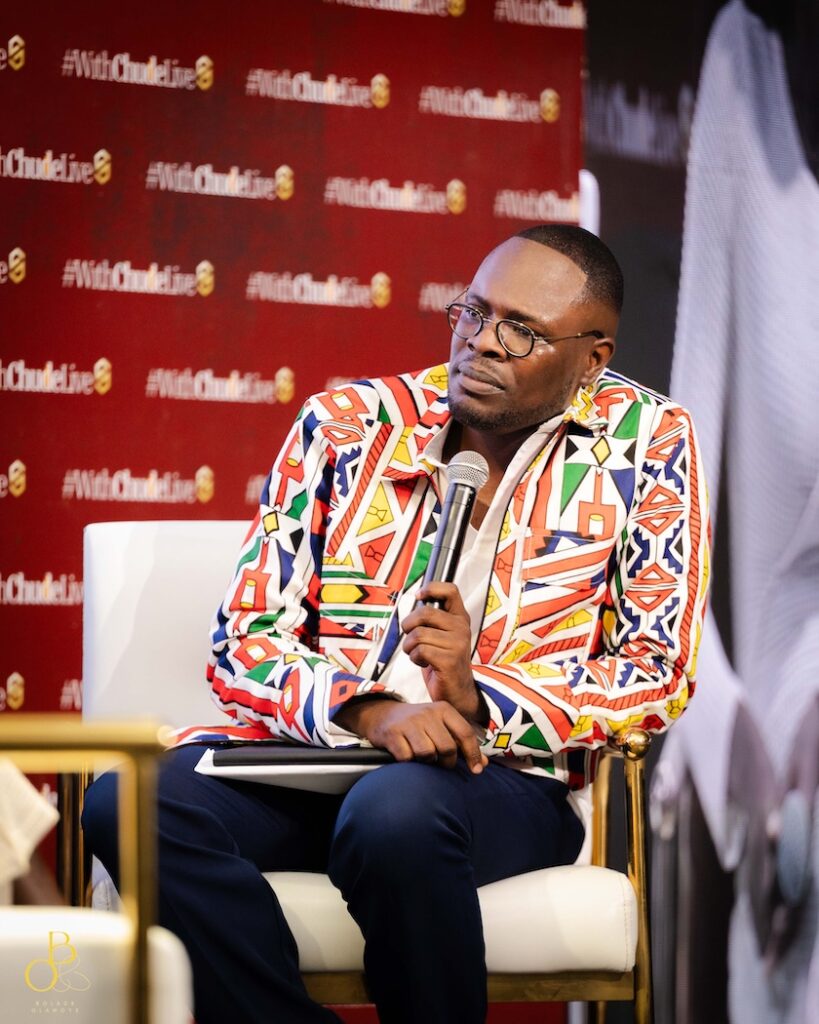 Chude Jideonwo at WithChudeLive. Supplied..