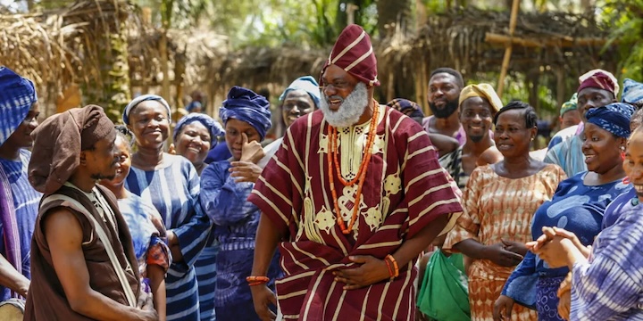 Credit: Biyi Bandele, ELESIN OBA- THE KING'S HORSEMAN, 2022, Netflix.