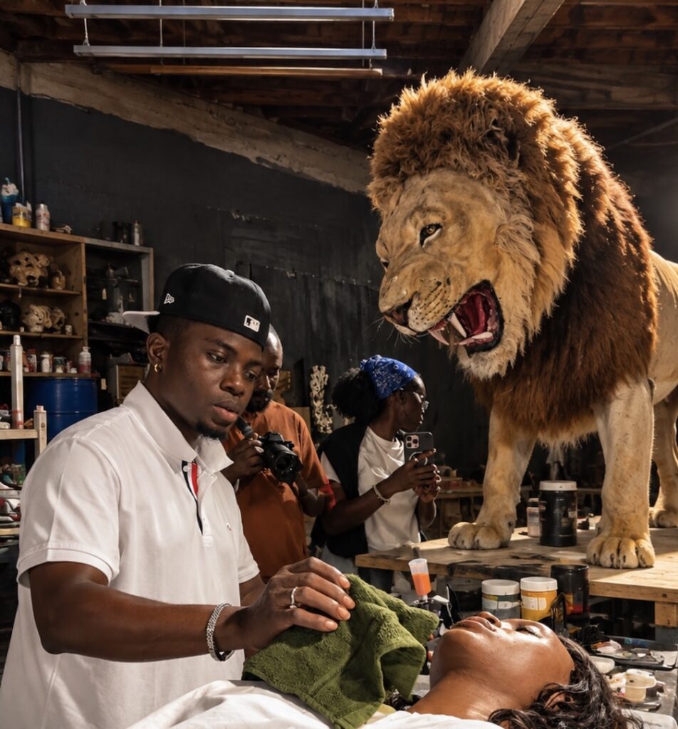 Hakeem “Effects” Onilogbo has a prominent place in awards lore, holding the record of wins in makeup and special effects at both of Africa’s two biggest film awards, the Africa Movie Academy Awards (AMAAs) and the African Magic Viewers’ Choice Awards (AMVCAs). Supplied.